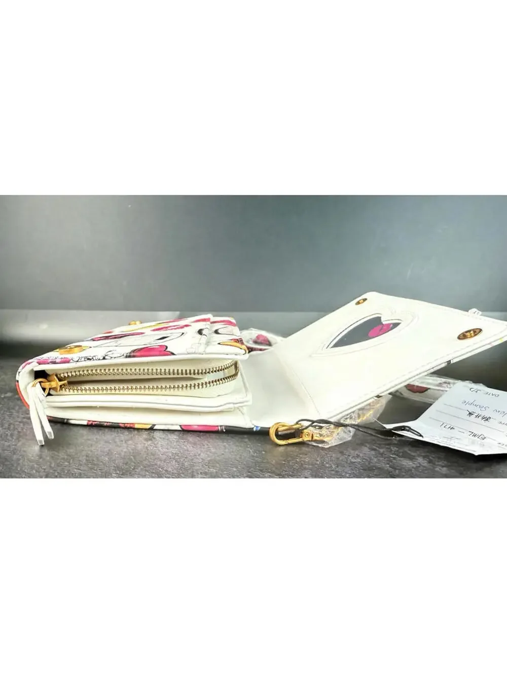 RARE HTF Betsey‎ Johnson Kitsch Foodie Novelty Hearts Crossbody Bag Sample